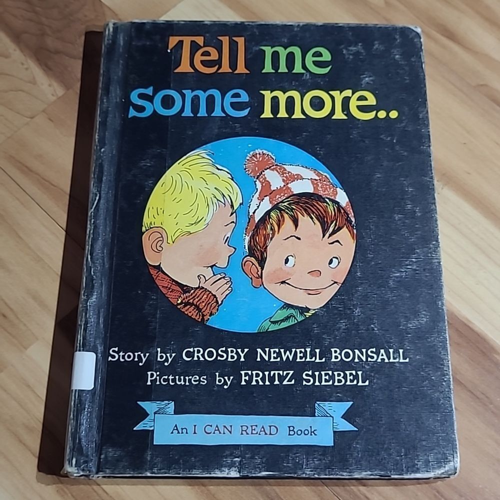 VINTAGE 1st Edition 'Tell me some more..' Children's Book - 1961